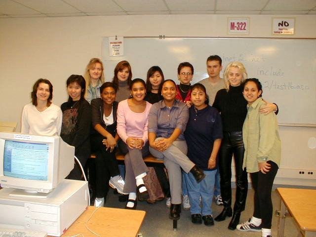 Students in ESL 91 D01B